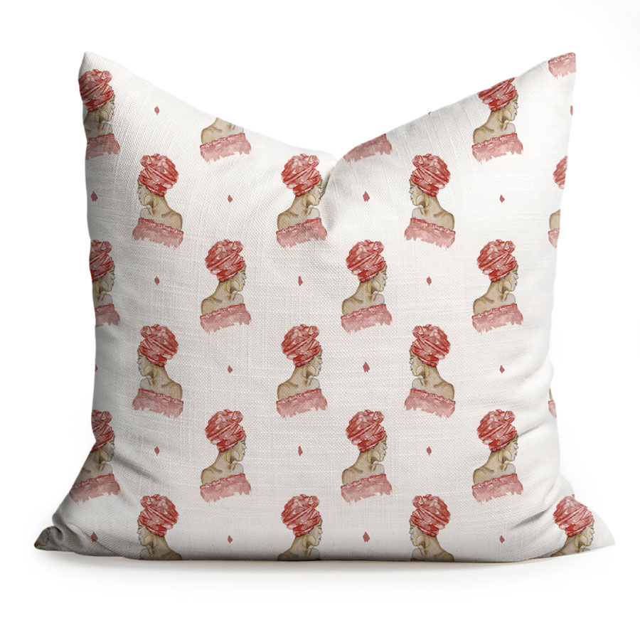 african-queen-coral-cushion